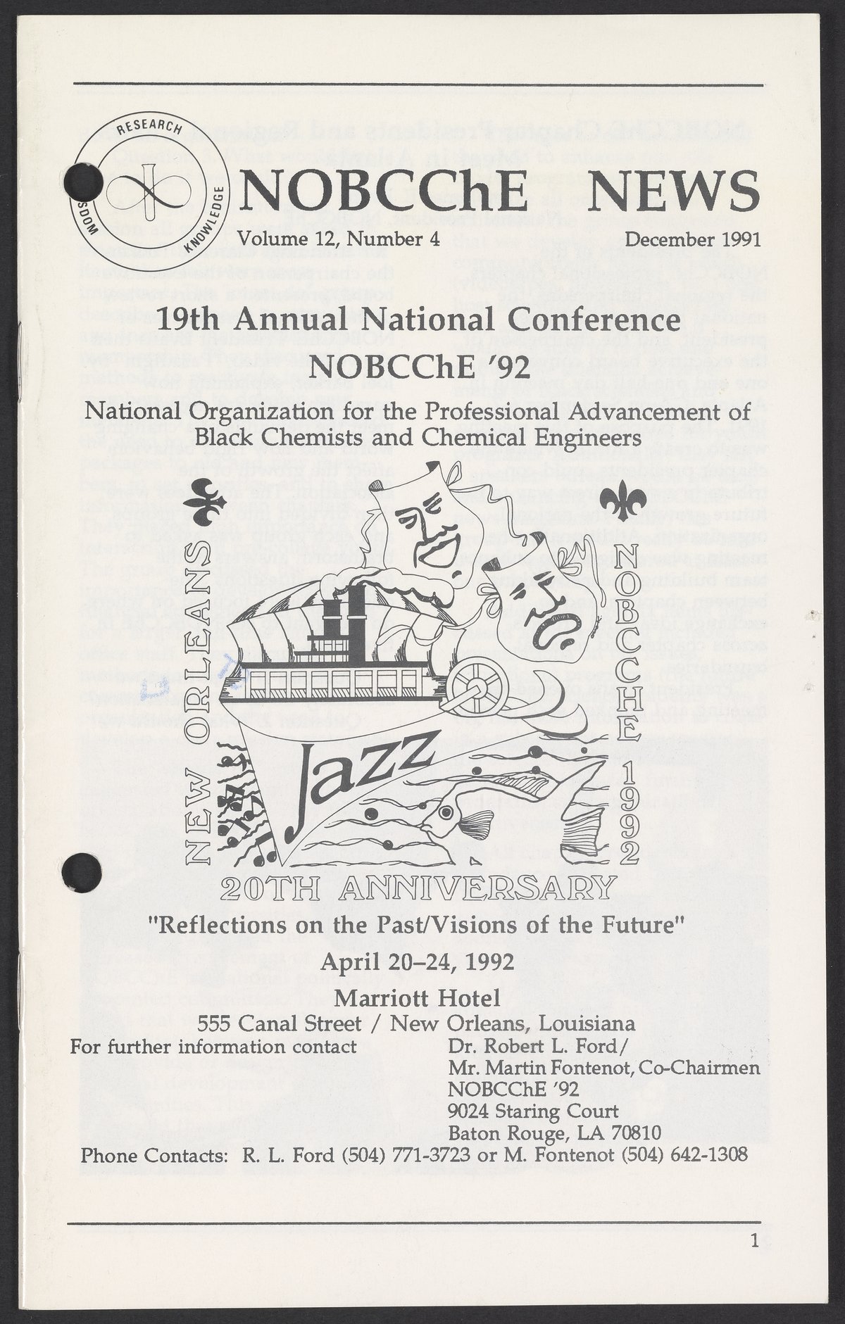 Nobcche Abstract Example NOBCChE News, Volume 12, Number 4 - Science History Institute Digital ...