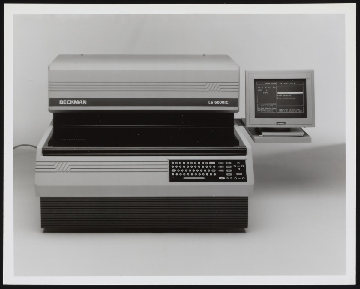 Beckman Model LS 6000IC Liquid Scintillation Counter Science History Institute Digital Collections