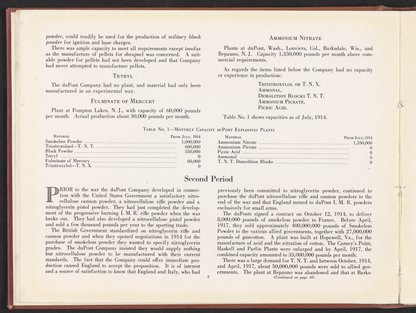 History of the Manufacture of Explosives for the World War, 1917-1918 ...