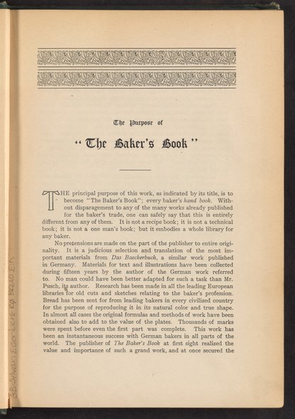 The Baker's Book [Volume I] - Science History Institute Digital Collections