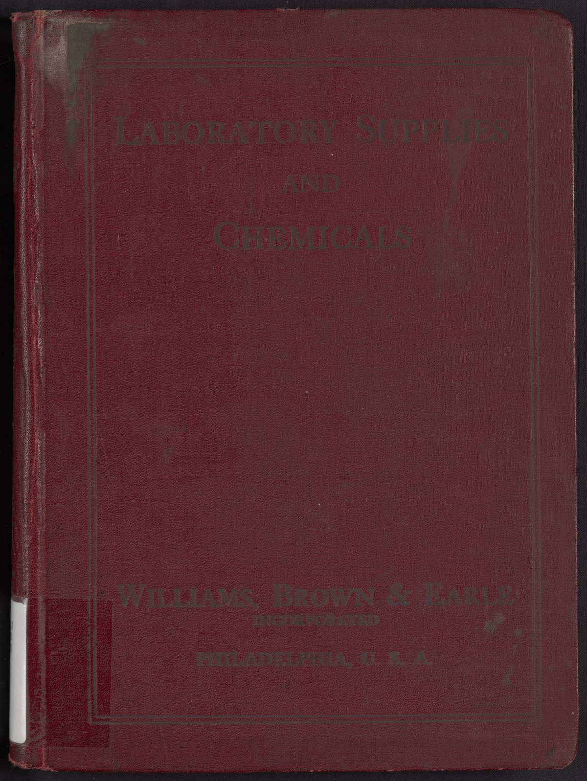 Catalog of Laboratory Apparatus and Reagents for Industrial, Medical