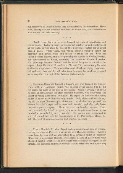 The Baker's Book [Volume I] - Science History Institute Digital Collections