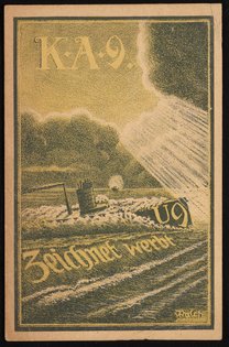 World War I-era German propaganda postcard