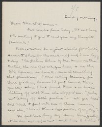 Letter from Phoebe Waterman Haas to Otto Haas, February 8, 1914