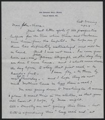 Letter from Phoebe Waterman Haas to John and Chara Haas, April 4, 1953