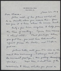 Letter from Phoebe Waterman Haas to Chara Haas, June 22, 1953