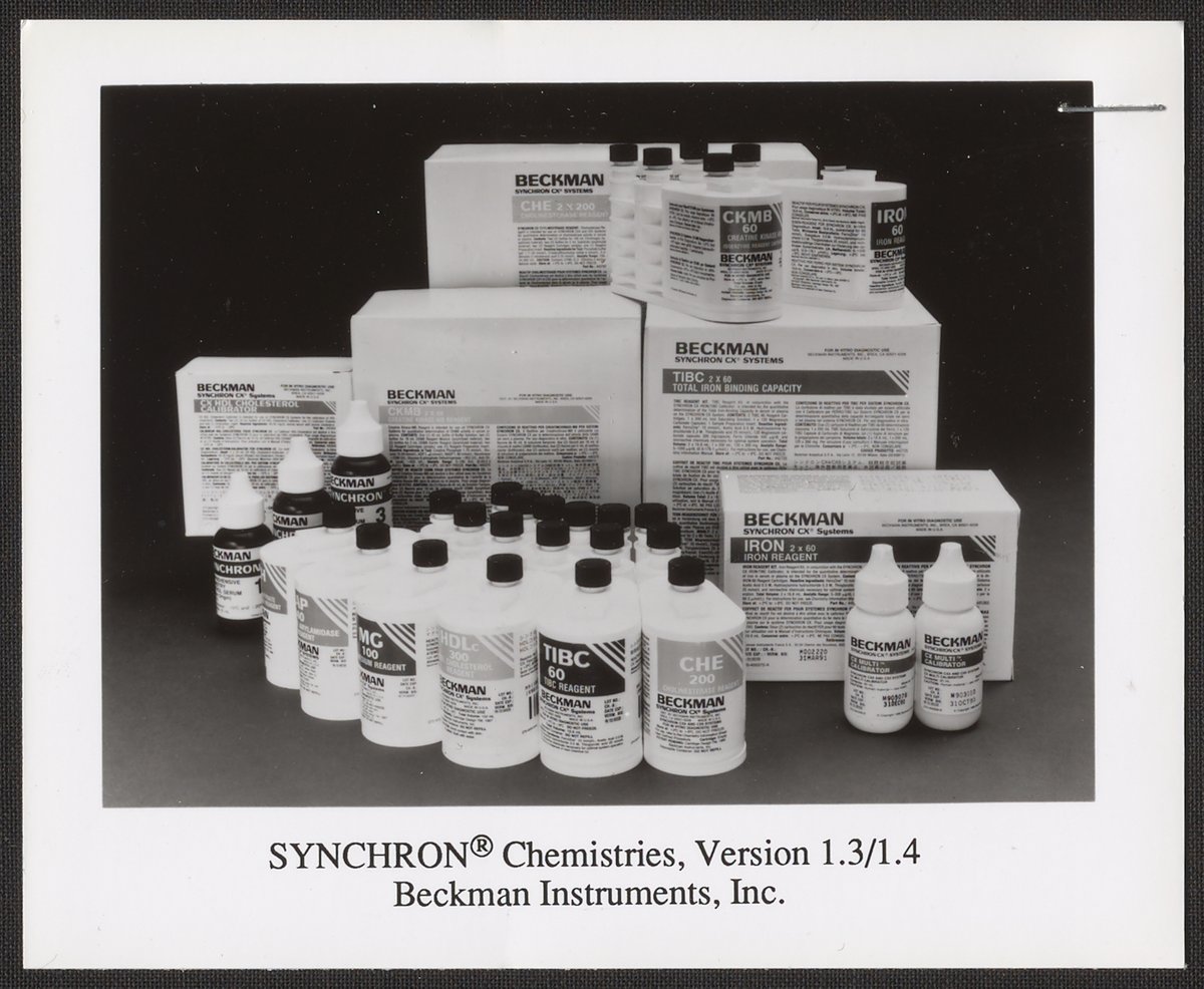 Beckman Synchron Chemistries, Version 1.3/1.4 - Science History ...