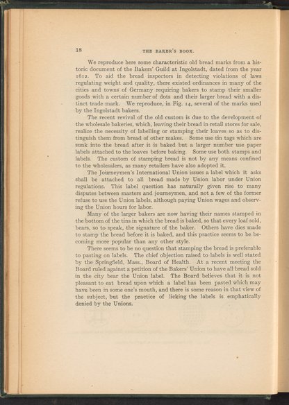 The Baker's Book [Volume I] - Science History Institute Digital Collections