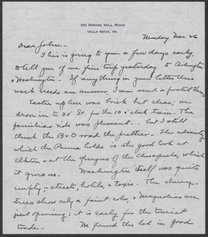 Letter from Phoebe Waterman Haas to John C. Haas, March 26, 1951