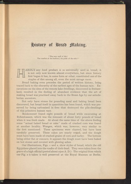 The Baker's Book [Volume I] - Science History Institute Digital Collections
