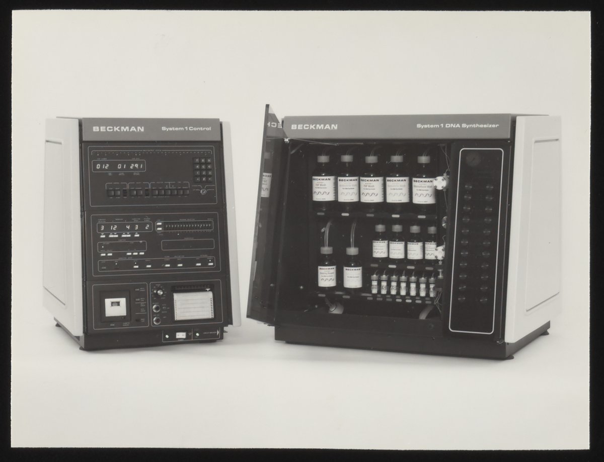 Beckman Solid State Module Beckman System 1 Plus DNA Synthesizer - Science History Institute ...