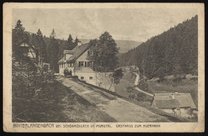 Postcard to Max Bredig sent from Murg Valley, Germany, April 14, 1925