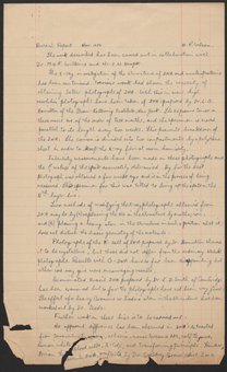 Research report written by Herbert Wilson, November 1954