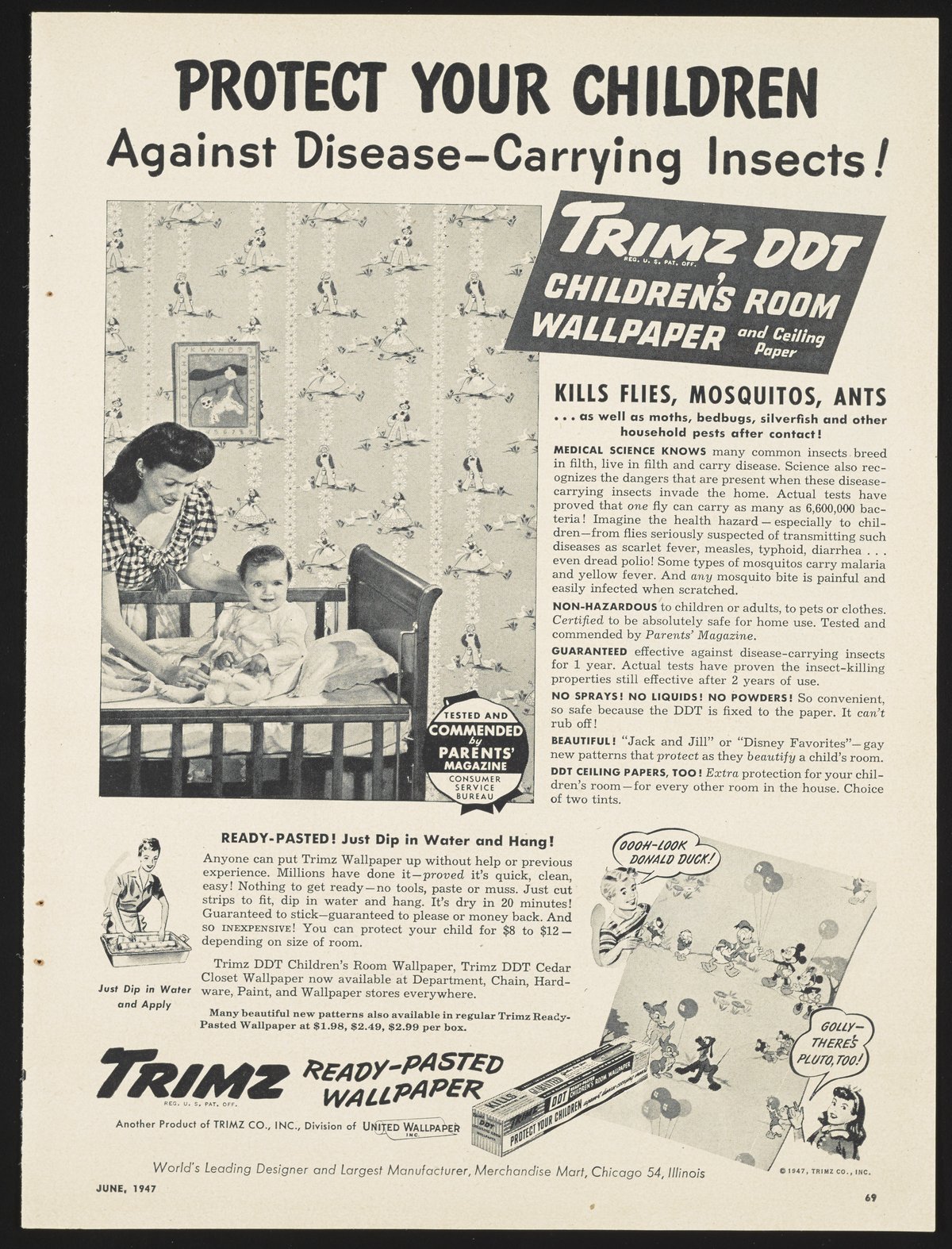 Protect Your Children Against Disease-Carrying Insects! - Science History  Institute Digital Collections, image size:1200x1574