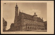Postcard from Rothenburg, Germany to Max Bredig, 1918
