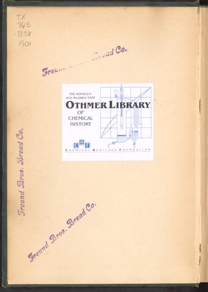 The Baker's Book [Volume II] - Science History Institute Digital ...