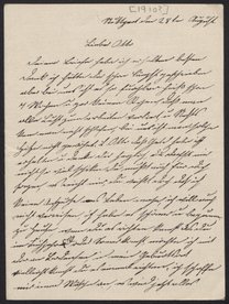 Letter from Louise Haas to Otto Haas