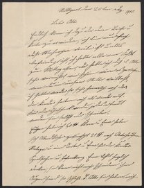 Letter from Louise Haas to Otto Haas, December, 1910