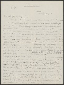 Letter from Phoebe Waterman Haas to Otto Haas, 1913
