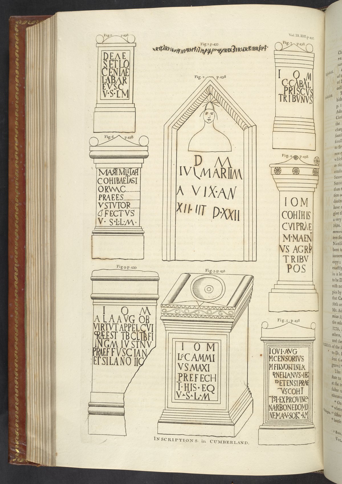 Inscriptions in Cumberland [Vol. III, Plate XXII] - Science History ...