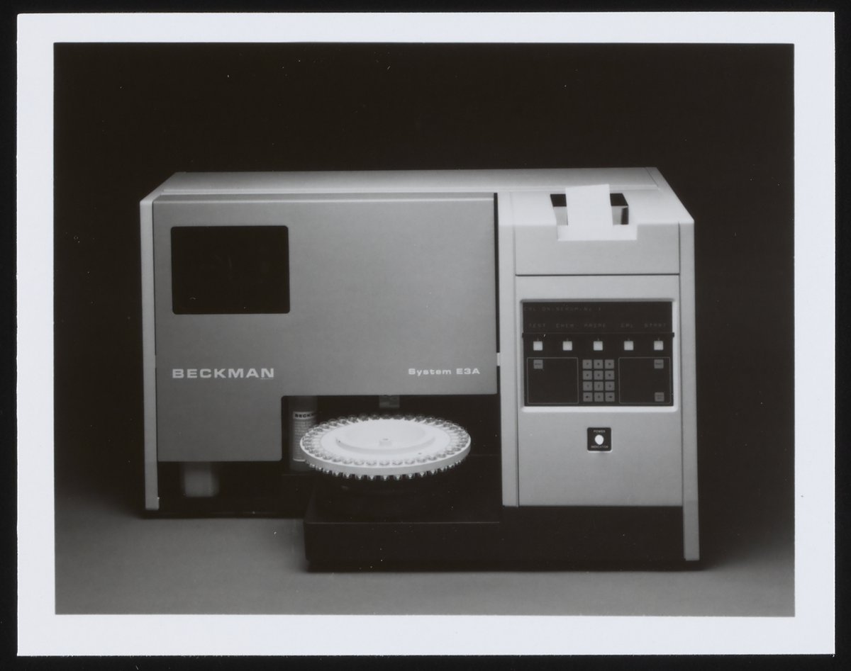 Beckman System E3A Electrolyte Tester - Science History Institute ...