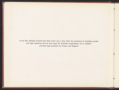 History of the Manufacture of Explosives for the World War, 1917-1918 ...