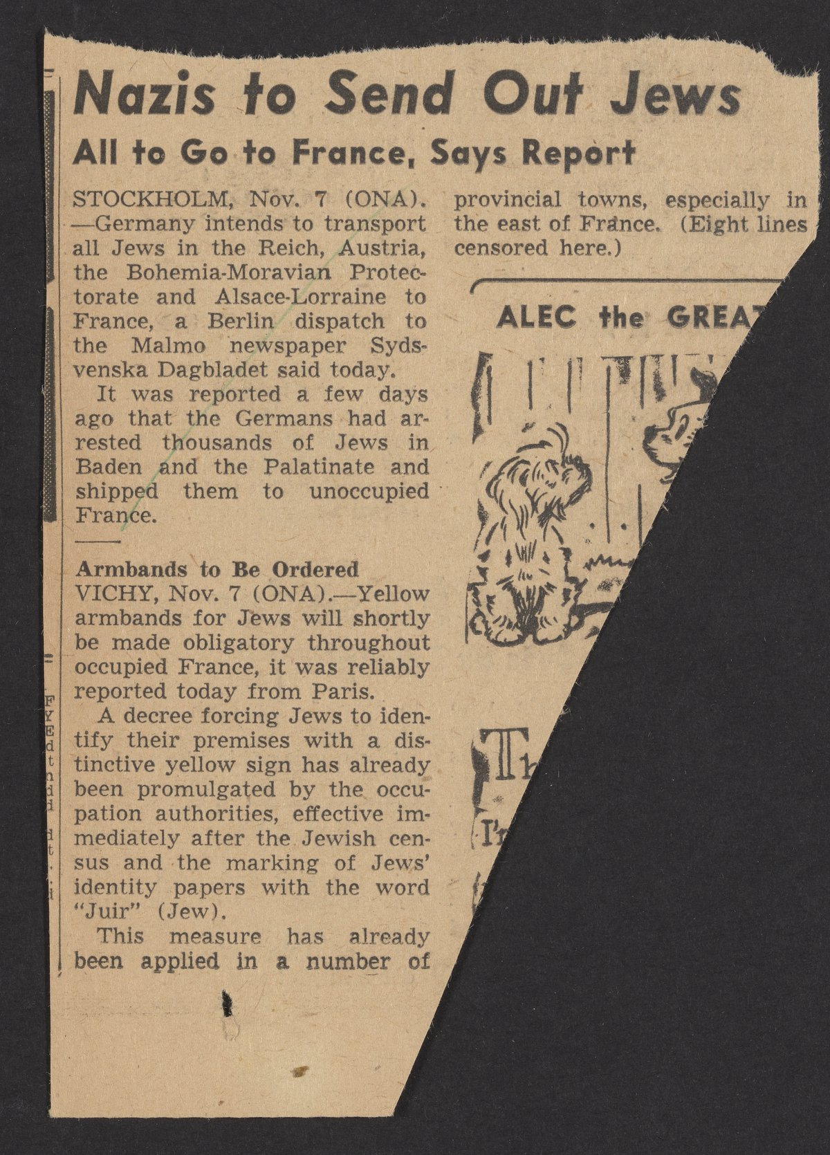 Science Jews Nazis to Send Out Jews - Science History Institute Digital Collections