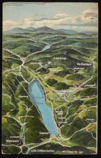 Postcard to Max Bredig from Schluchsee, Germany, August 25, 1918
